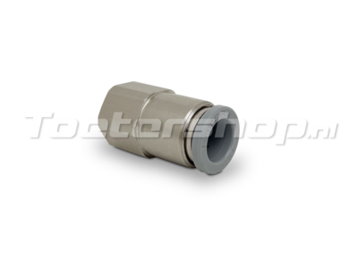 10mm-1/4 BSPP rechte opschroefkoppeling